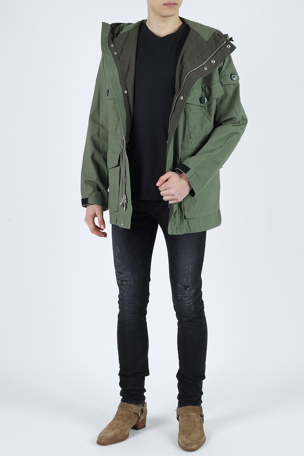 rag and bone army green jacket